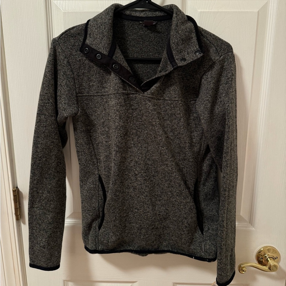 Eddie Bauer half button up pullover sweater‎ jacket